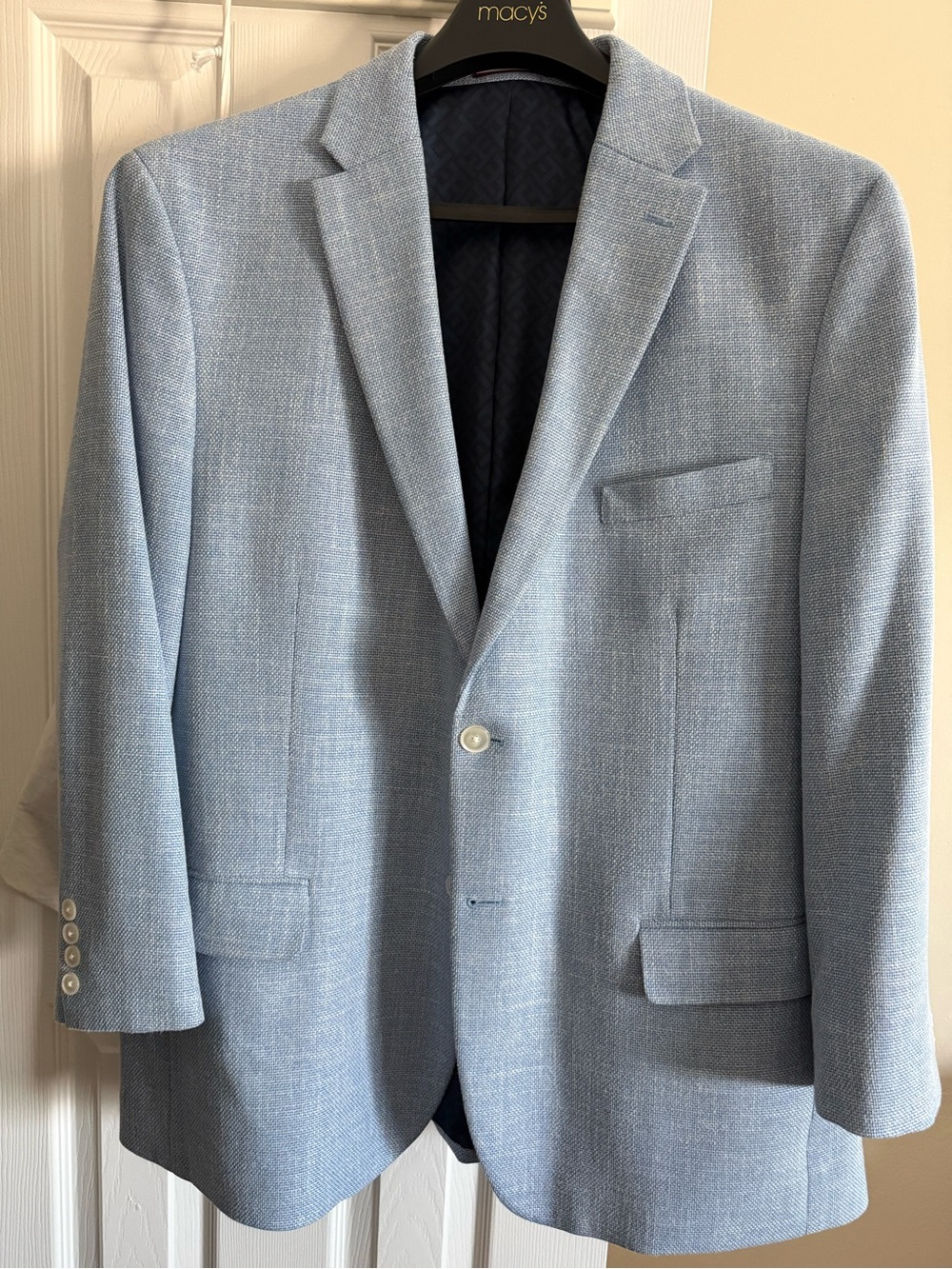 Tommy Hilfiger Light Blue Men's Sport Coat Blazer